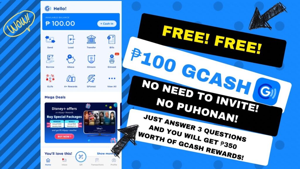 How to Get Free ₱100 in GCash: Step-by-Step Guide